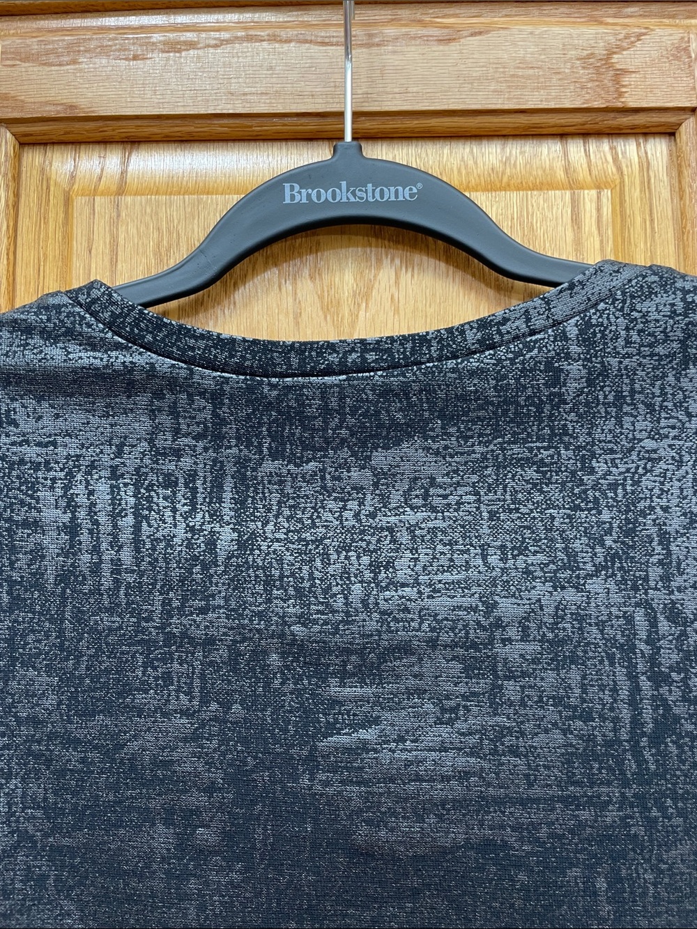 Liverpool Metallic Black Long-Sleeve Crewneck Top Medium Petite - Picture 12 of 15
